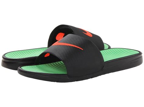 nike herren benassi solarsoft badeschuhe schwarz|Nike Men's Benassi Solarsoft Slide Athletic Sandal .